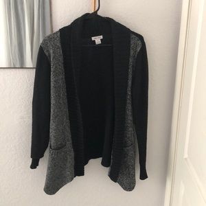 Grey and Black Cardigan